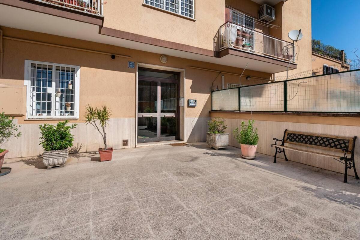 44Oz Apartment With Terrace In Monteverde Roma Esterno foto