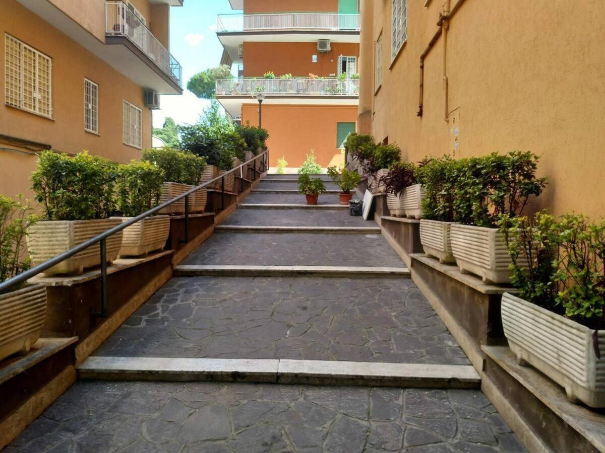 44Oz Apartment With Terrace In Monteverde Roma Esterno foto